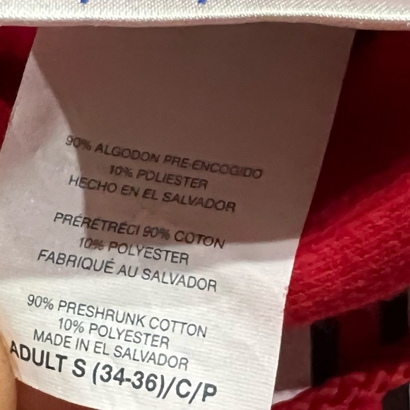 Vintage Early 2000s St. John's University Red Storm College Sweatshirt Hoodie - Picture 4 of 5